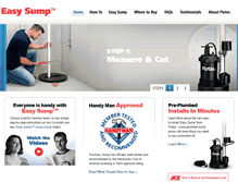 Tablet Screenshot of easysump.com